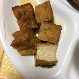 和風だしで✨シンプル♪シンプル♪厚揚げ豆腐の煮物♡